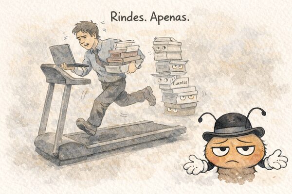 Trabajar para seguir llegando justo