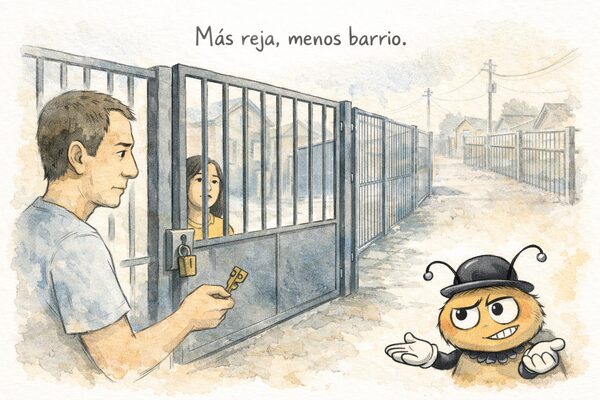 Más reja, menos barrio