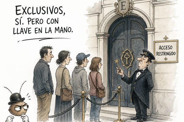 Exclusivos, sí. Pero con llave en la mano