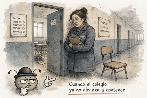 Cuando el colegio ya no alcanza a contener