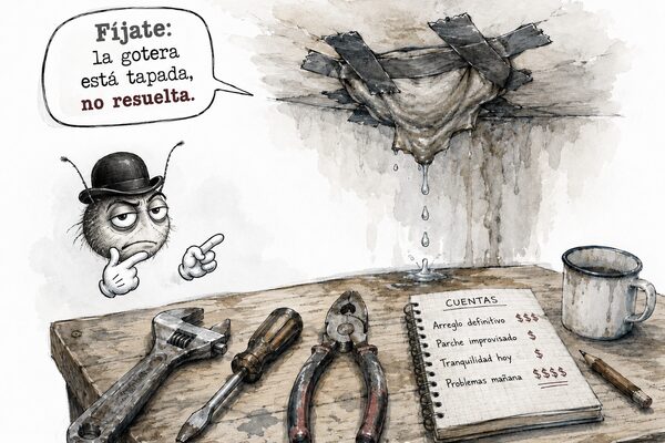 El parche también educa, y eso es el problema