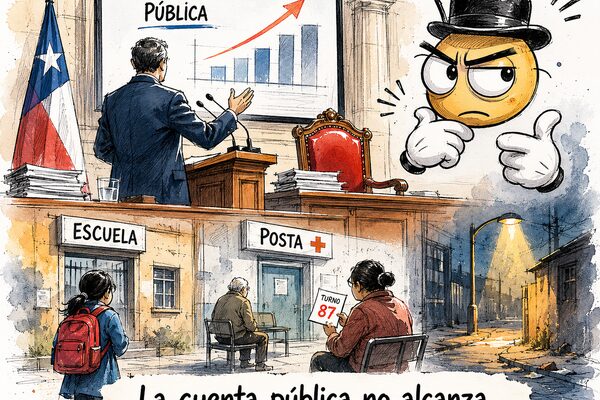La cuenta pública no alcanza cuando faltan escuela, salud y calle segura