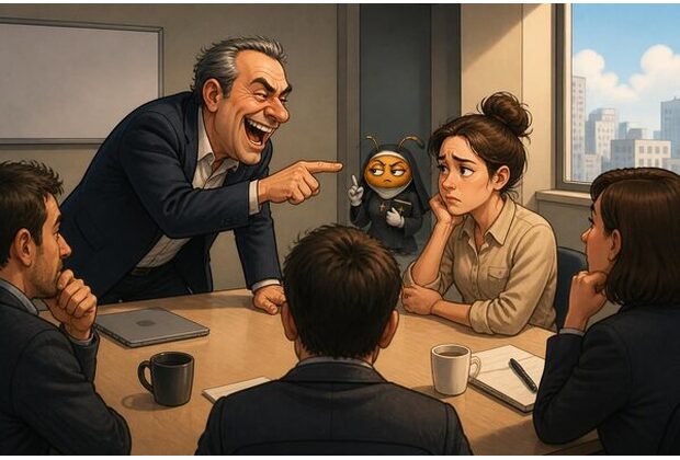 Articulo - Cuando el jefe vuelve a interrumpir, alguien tiene que dejar de sonreír - Candela Dura