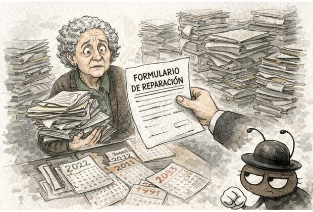 La reparación llegó con formulario