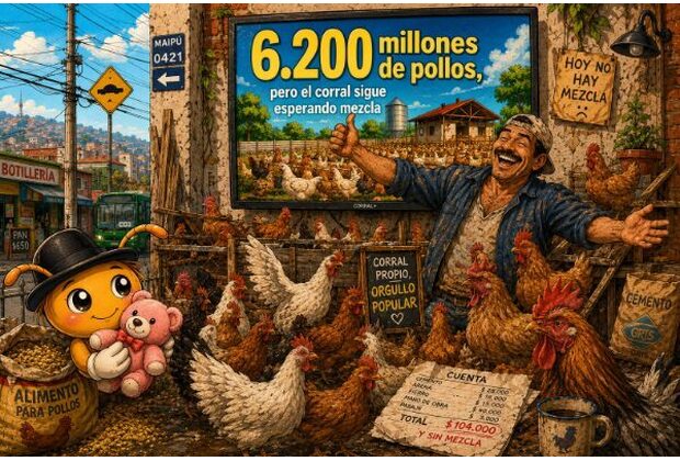 Esta es la historia de un granjero de un pueblo que decía no tener pollos y comenzó a trabajar para cuidar a los pocos pollos que le quedaban , pero el pueblo no contaba que el due