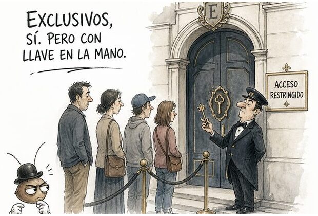 Exclusivos, sí. Pero con llave en la mano