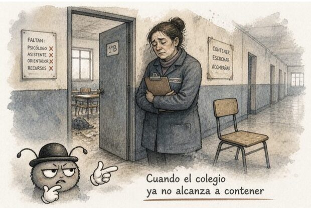 Cuando el colegio ya no alcanza a contener