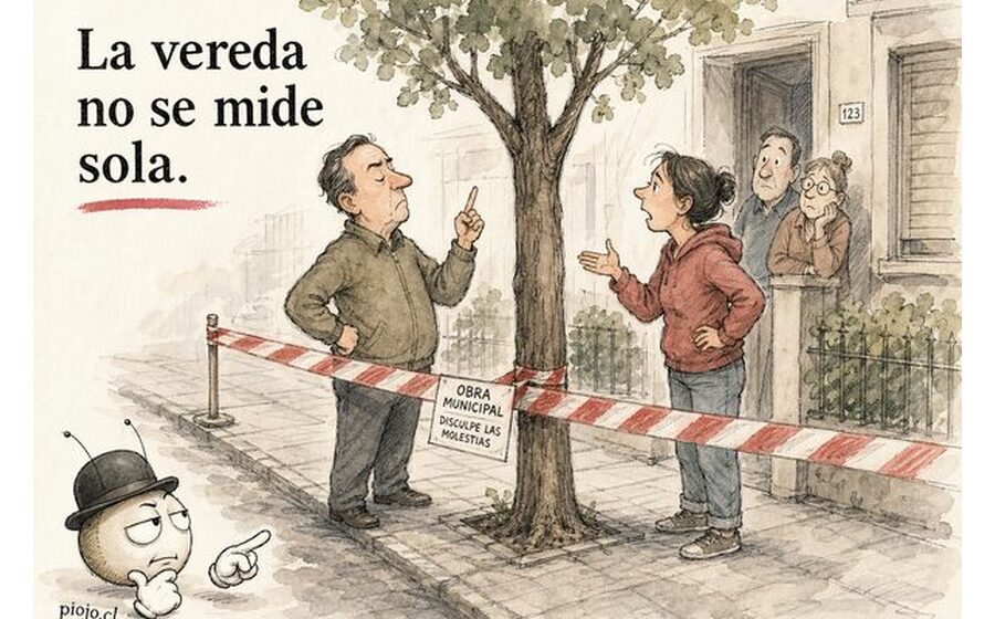 La vereda no se mide sola