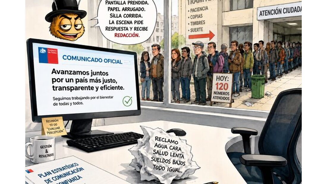 La confianza no vive en el comunicado