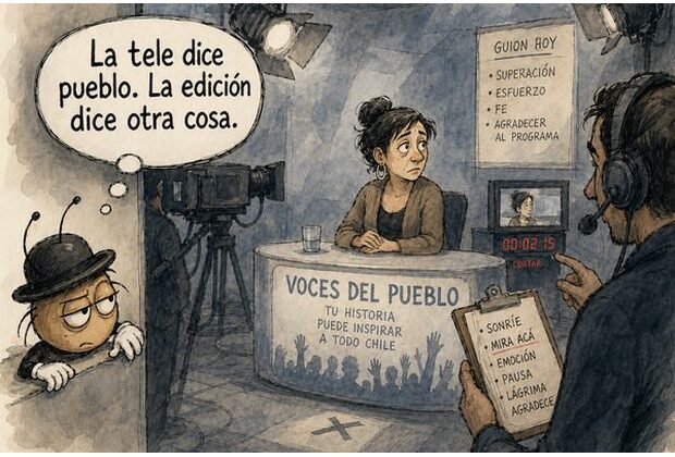 La tele ama al pueblo cuando lo puede vender