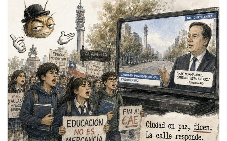 Alameda cerrada para la foto, abierta para la molestia
