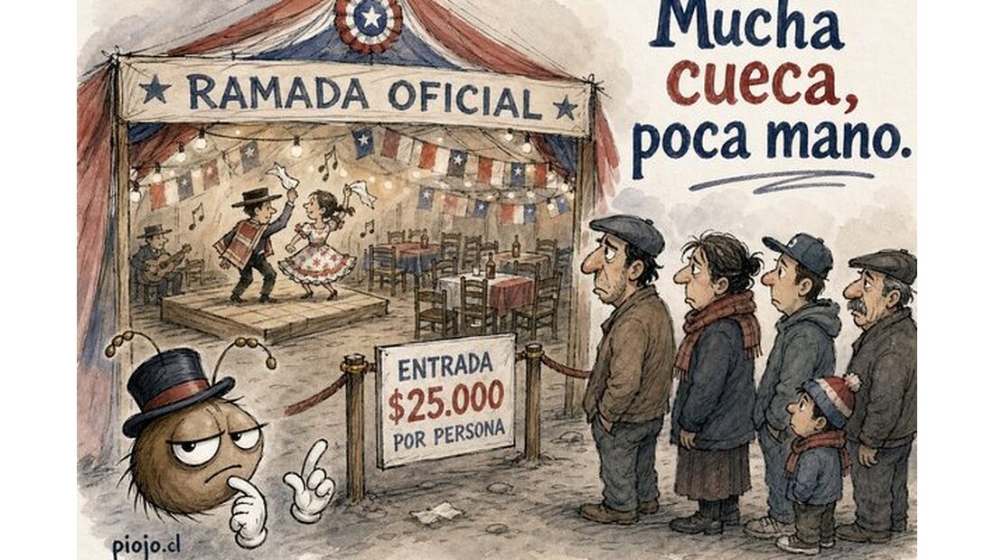 Cueca de fondo, mano dura al frente