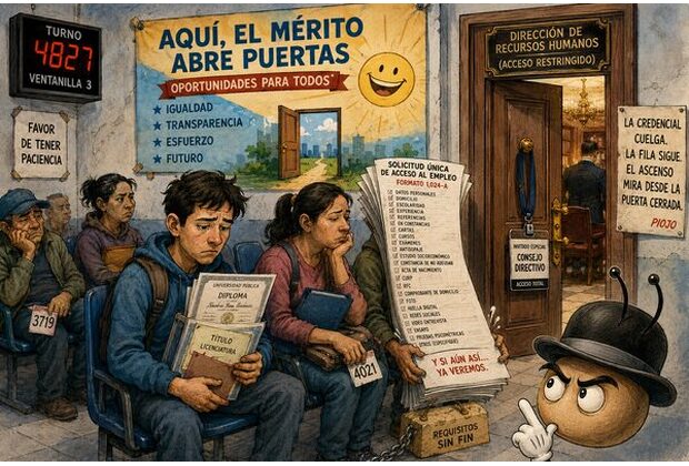 La credencial no compra la puerta