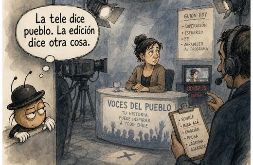 La tele ama al pueblo cuando lo puede vender