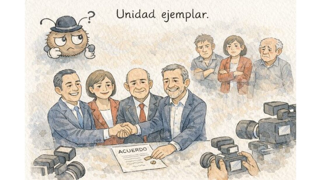 La foto del acuerdo siempre sale mejor que el acuerdo