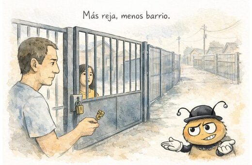 Más reja, menos barrio