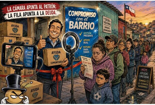 La caridad del patrón con prontuario