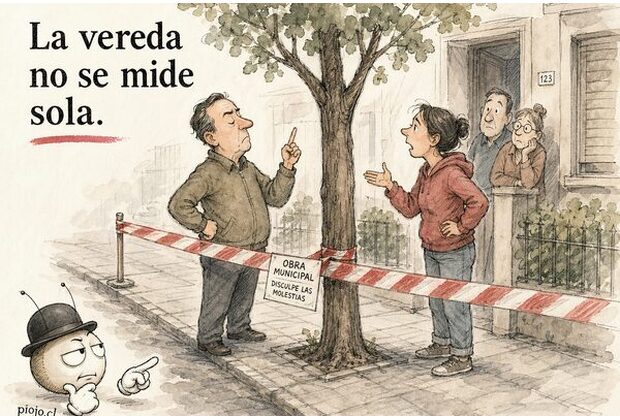 La vereda no se mide sola