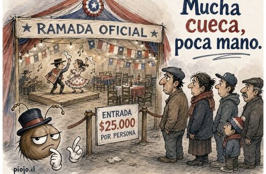 Cueca de fondo, mano dura al frente
