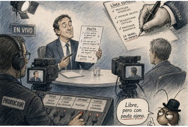 La entrevista libre que ya venía escrita