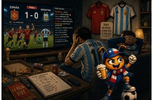 Un artículo que hable sobre cuando las cosas son justas, la balanza se equilibra al quien en verdad es el verdadero ganador a propósito del partido final del mundial Argentina y Es