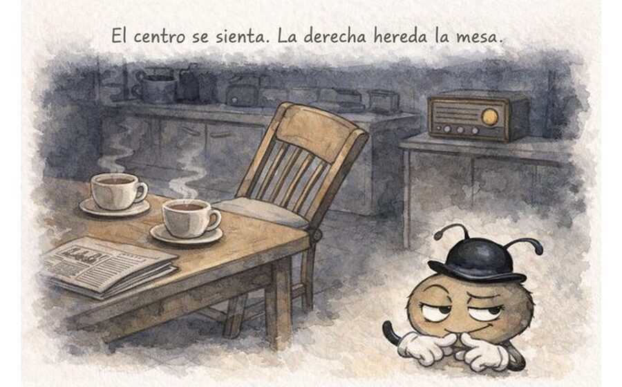El centro que aprende a mirar a la derecha
