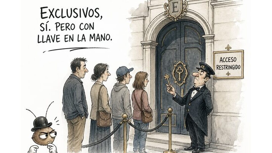 Exclusivos, sí. Pero con llave en la mano