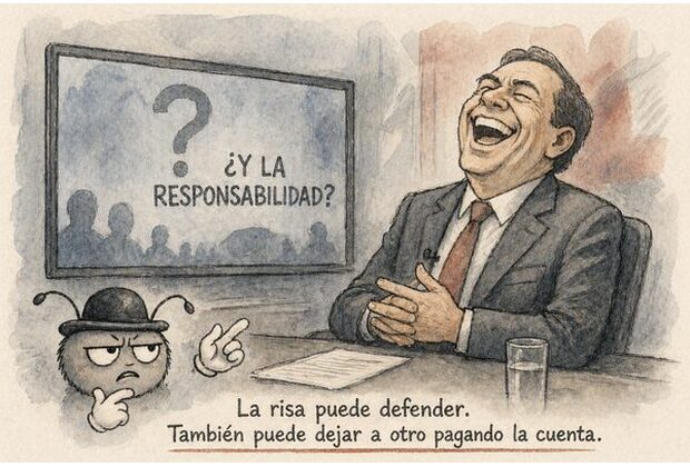 La payasada también sirve para desentenderse