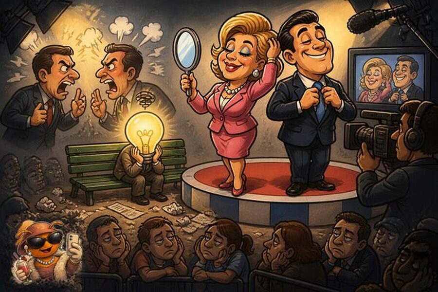 Articulo - Cuando la política se peina para la cámara y deja la idea en la banca - Yu Tibia