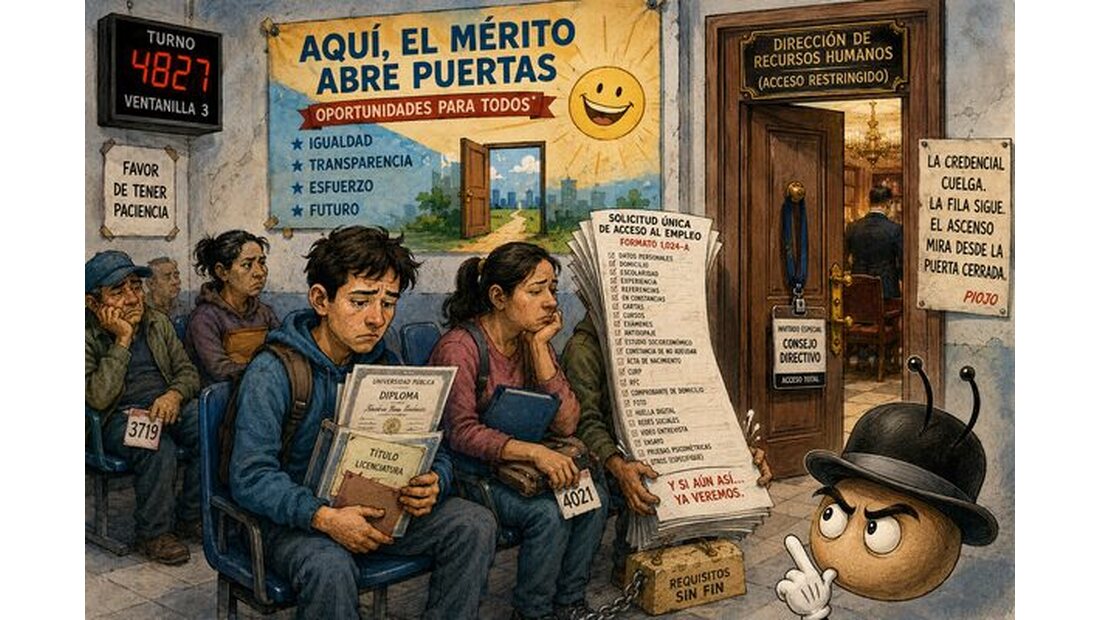 La credencial no compra la puerta