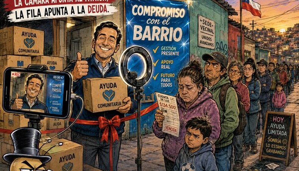 La caridad del patrón con prontuario