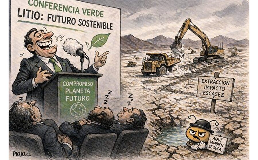 Litio con discurso verde