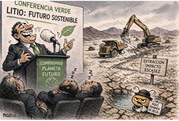 Litio con discurso verde