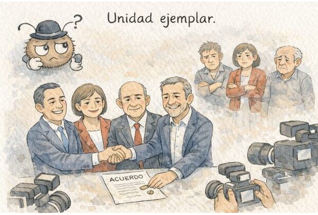La foto del acuerdo siempre sale mejor que el acuerdo