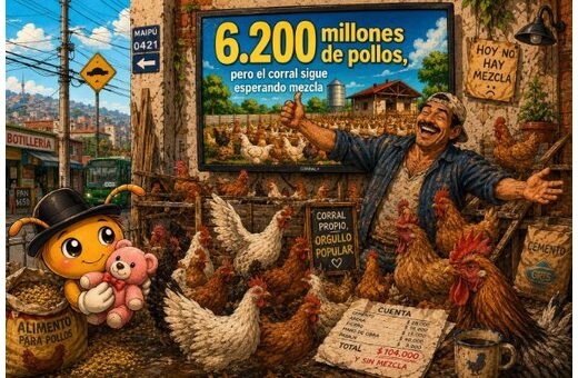 Esta es la historia de un granjero de un pueblo que decía no tener pollos y comenzó a trabajar para cuidar a los pocos pollos que le quedaban , pero el pueblo no contaba que el due