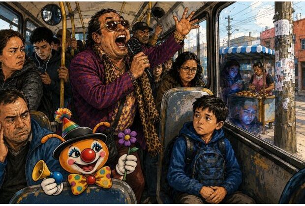 Un demagogi discute con un niño , el niño no tiene por donde ganar la discusión es como un payaso dando entretención
