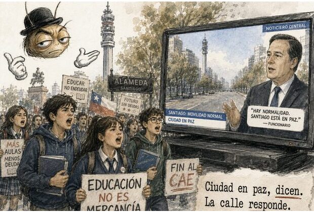 Alameda cerrada para la foto, abierta para la molestia